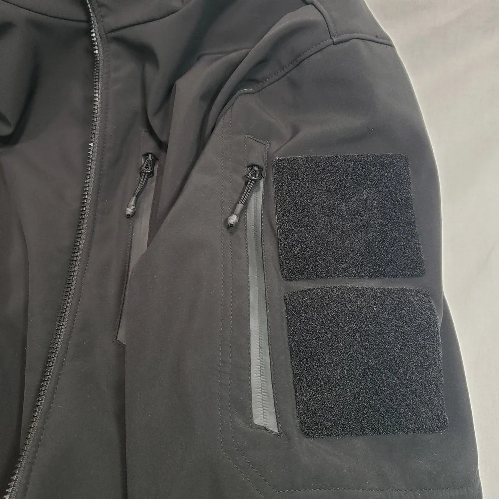 Mission Made Mens Tactical‎ Softshell Jacket 3XL Black